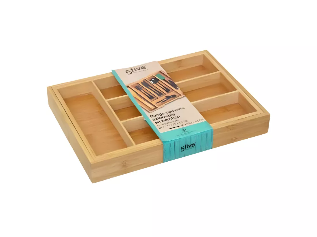 Range-Couverts Extensible Bambou 