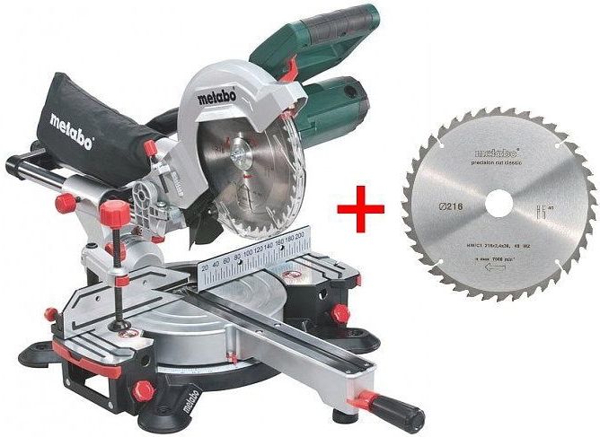 Metabo Afkortzaag KGS 216 M-set