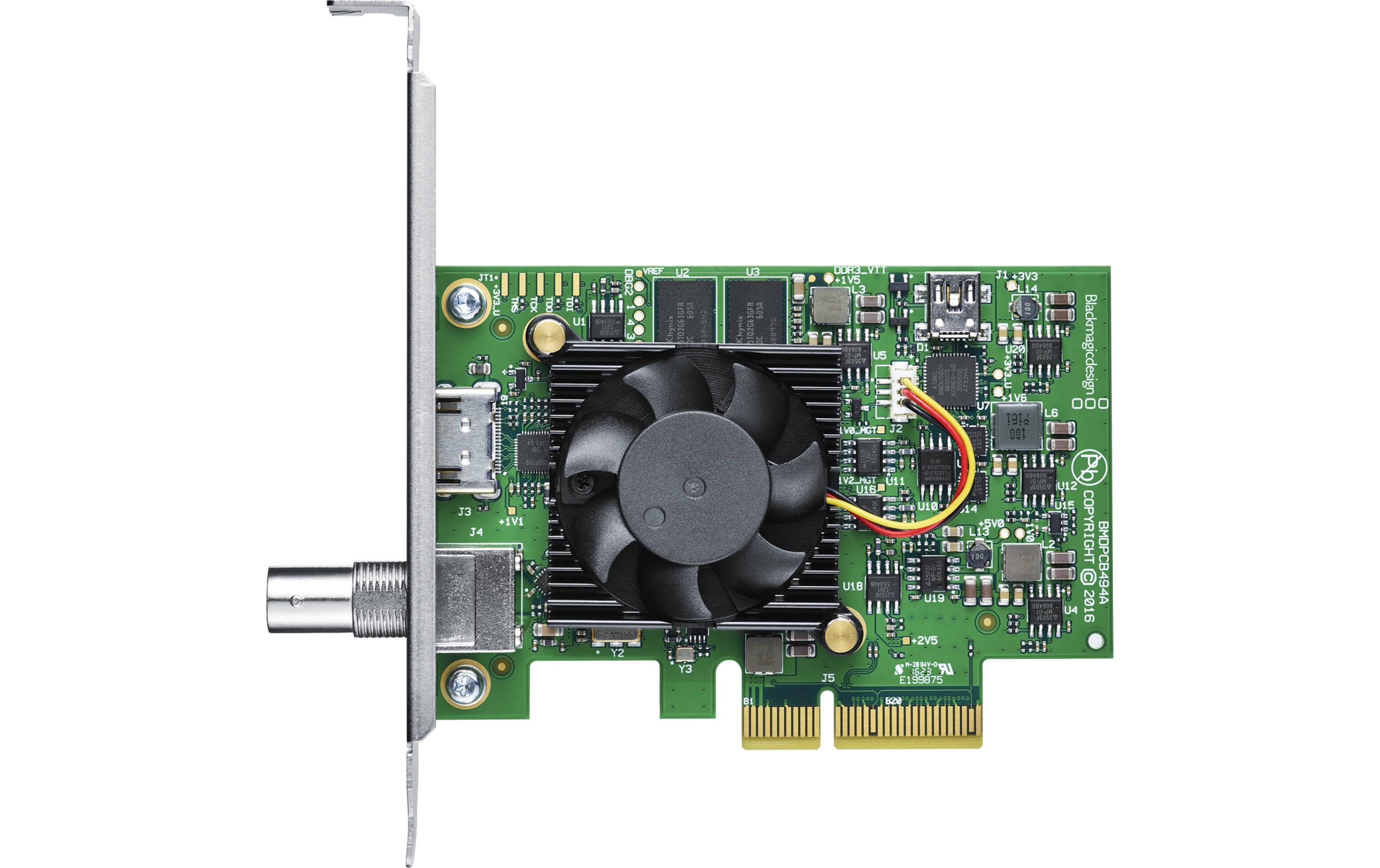 Recorder DeckLink Mini Monitor 4K<br>Professionelle Leistung und neuste Spitzentechnologien