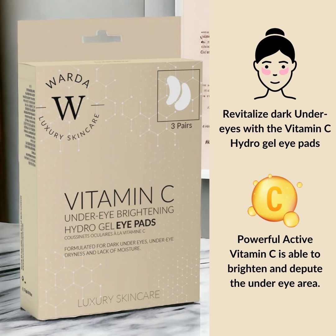 Warda skincare WARDABRIGHTENING HYDRO GEL UNTER DIE AUGEN