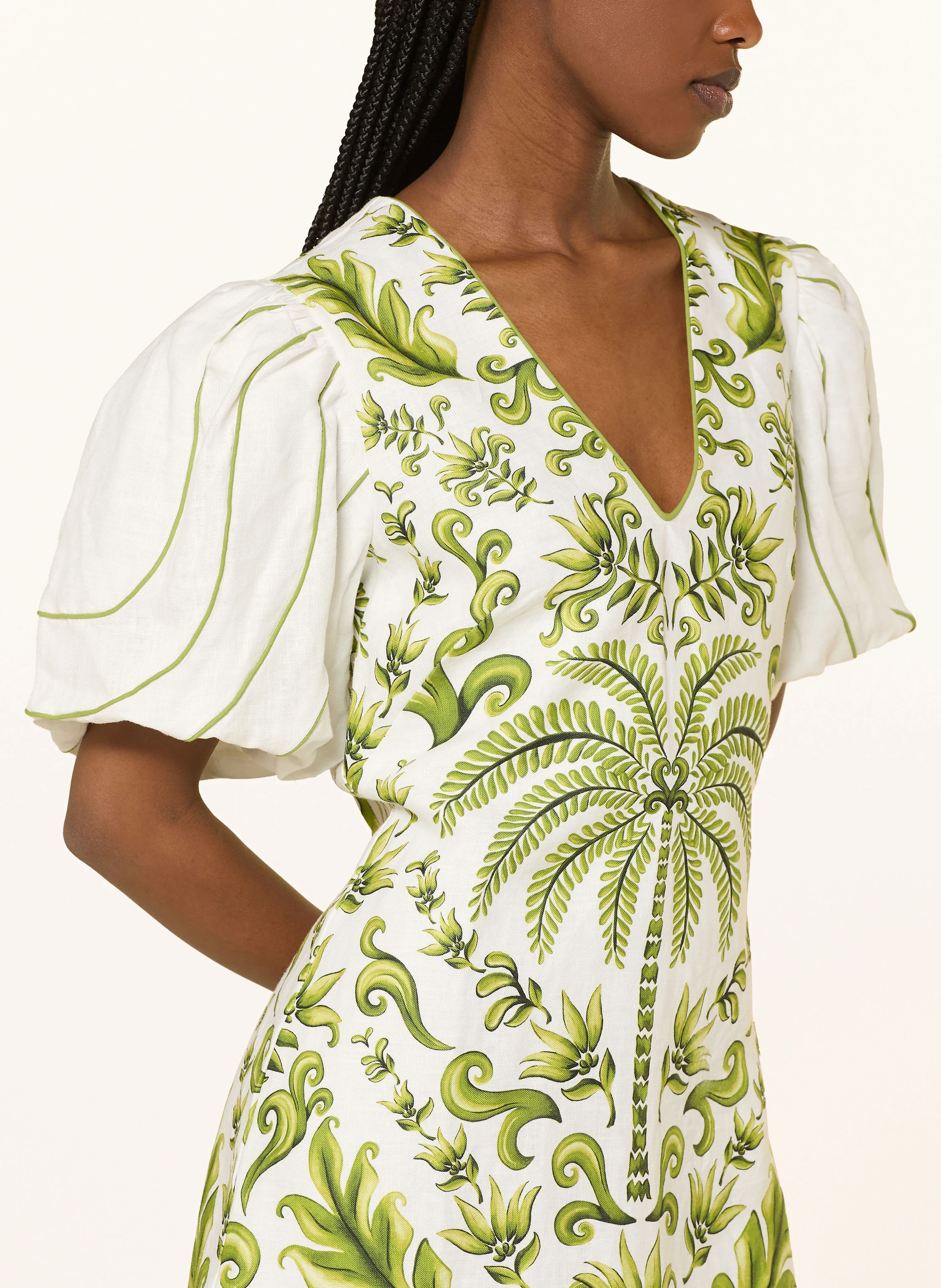 FARM RIO Leinenkleid MILANI