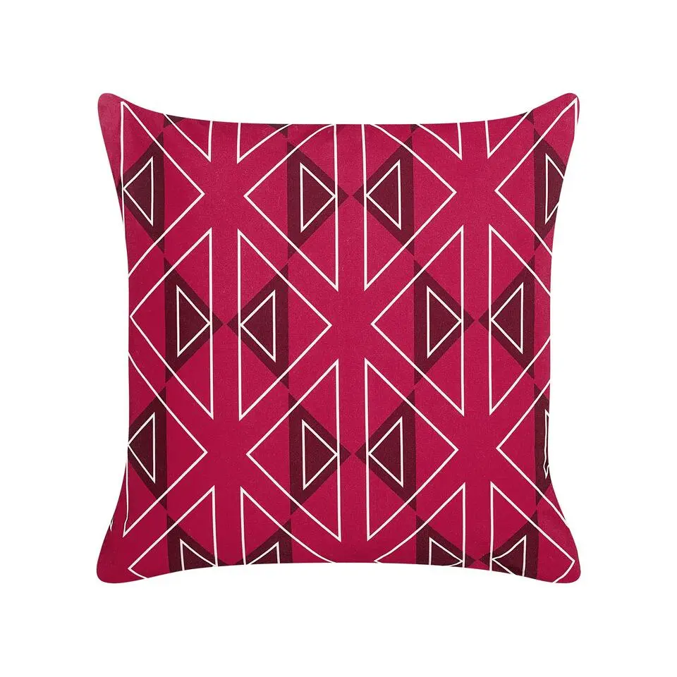MEZZANO - Tuinkussen set van 2 - Roze - 45 x 45 cm - Polyester