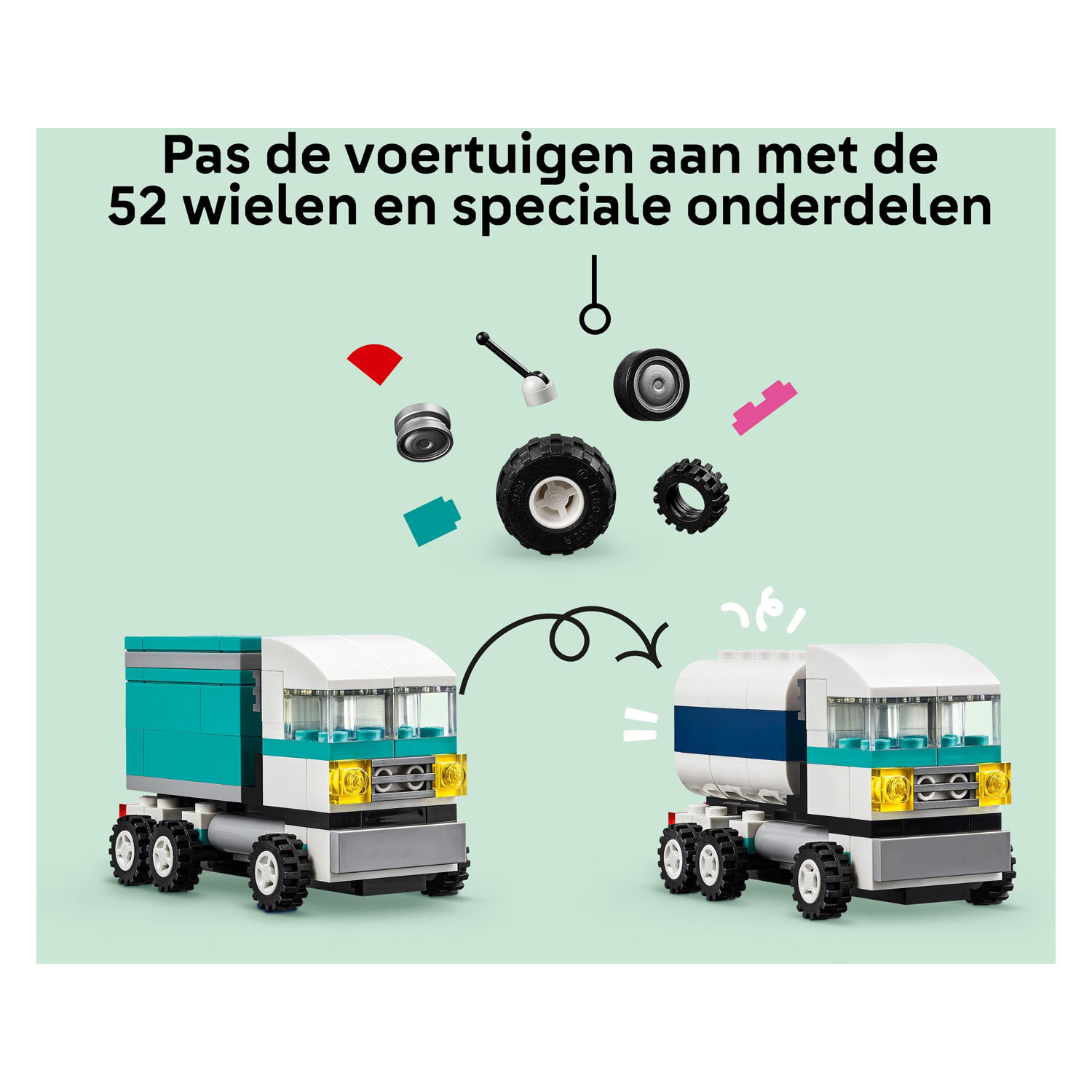 LEGO Classic 11036 Creatieve Voertuigen