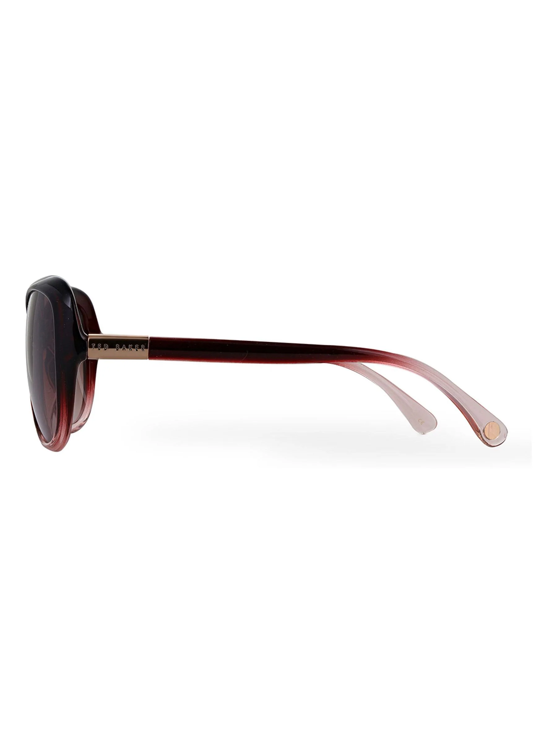 Wijnrood met kleurverloop - Ted Baker Blair Fade Sunglasses
