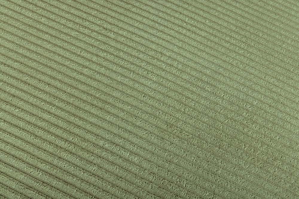 Design Schlafsofa APARTMENT 215cm grün Cord 3-Sitzer Couch inkl. Bettkasten Kissen