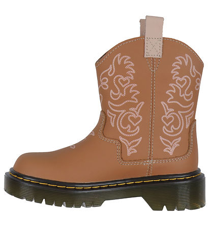 Dr. Martens Stiefel - Strixton J - Dark Tan Classic+ Nappa