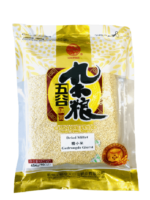 Lian Feng Gedroogde Gierst 454g