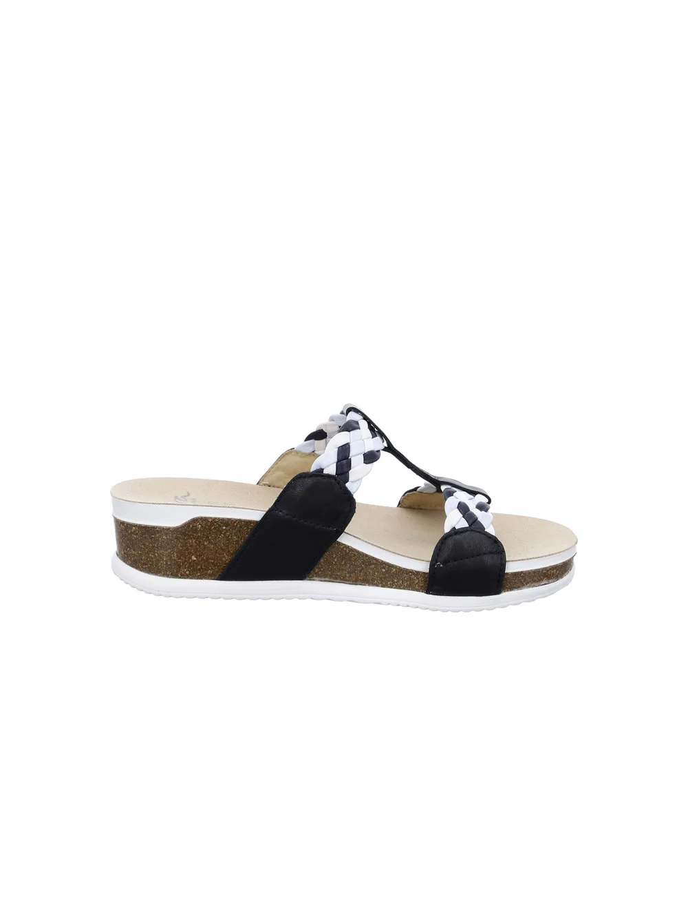Pantolette Norderney blau