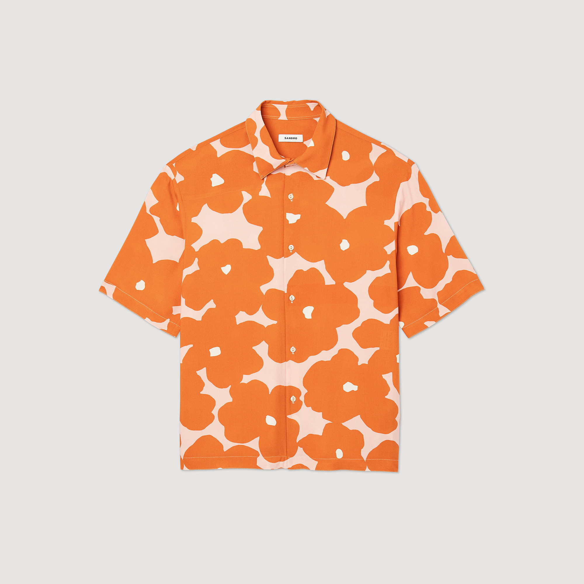 Chemise imprime fleurs