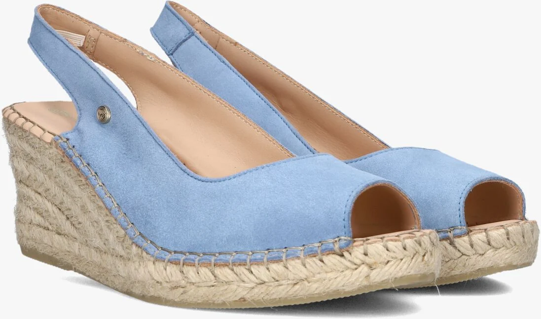 FRED DE LA BRETONIERE blauwe fred de la bretoniere espadrilles clare beau