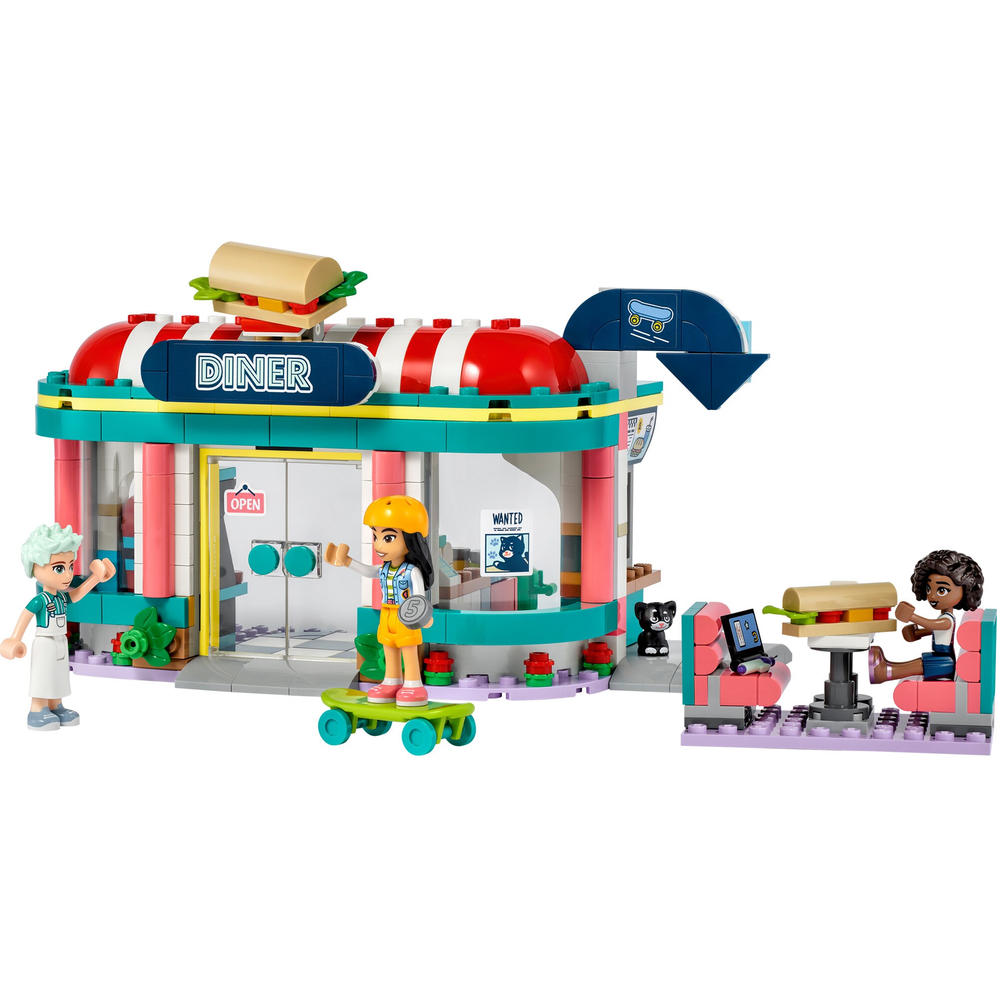 LEGO Konstruktionsspielzeug Friends Restaurant