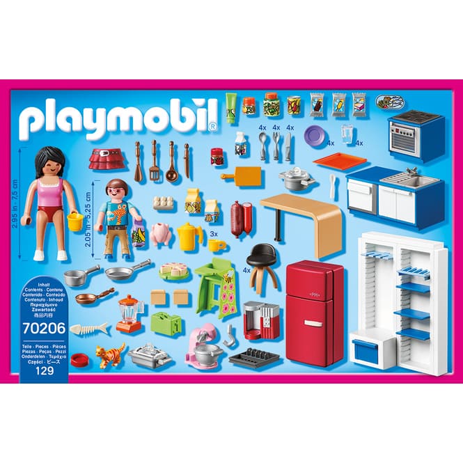 PLAYMOBIL® Dollhouse 70206 - Familienküche