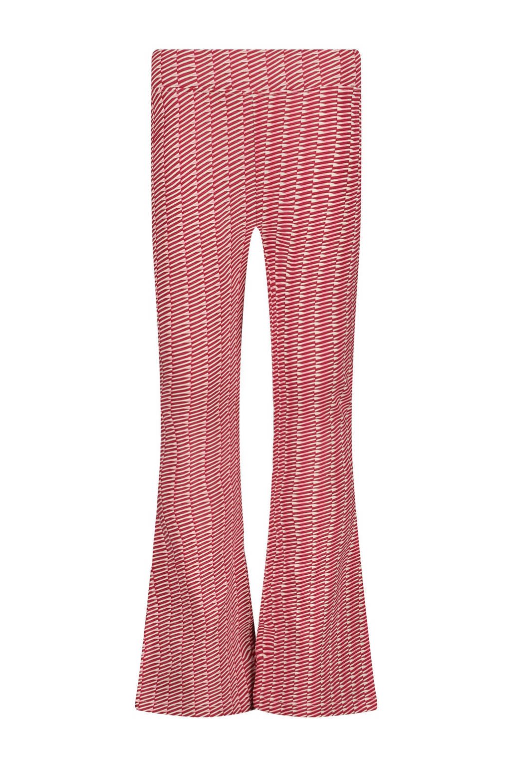 Quapi regular flared broek rood