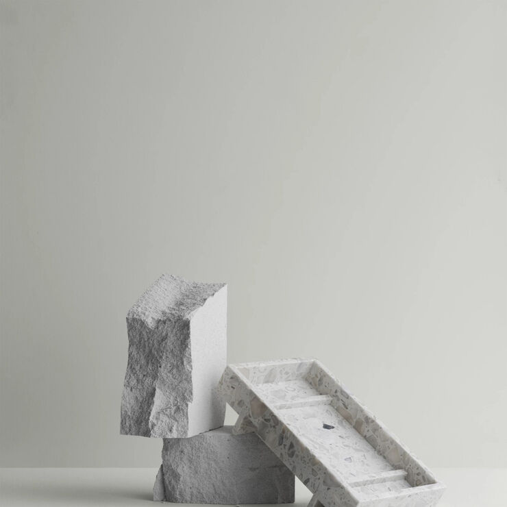 Blomus Marble tray -ABENTO- Colour Nimbus Cloud Nimbus cloud