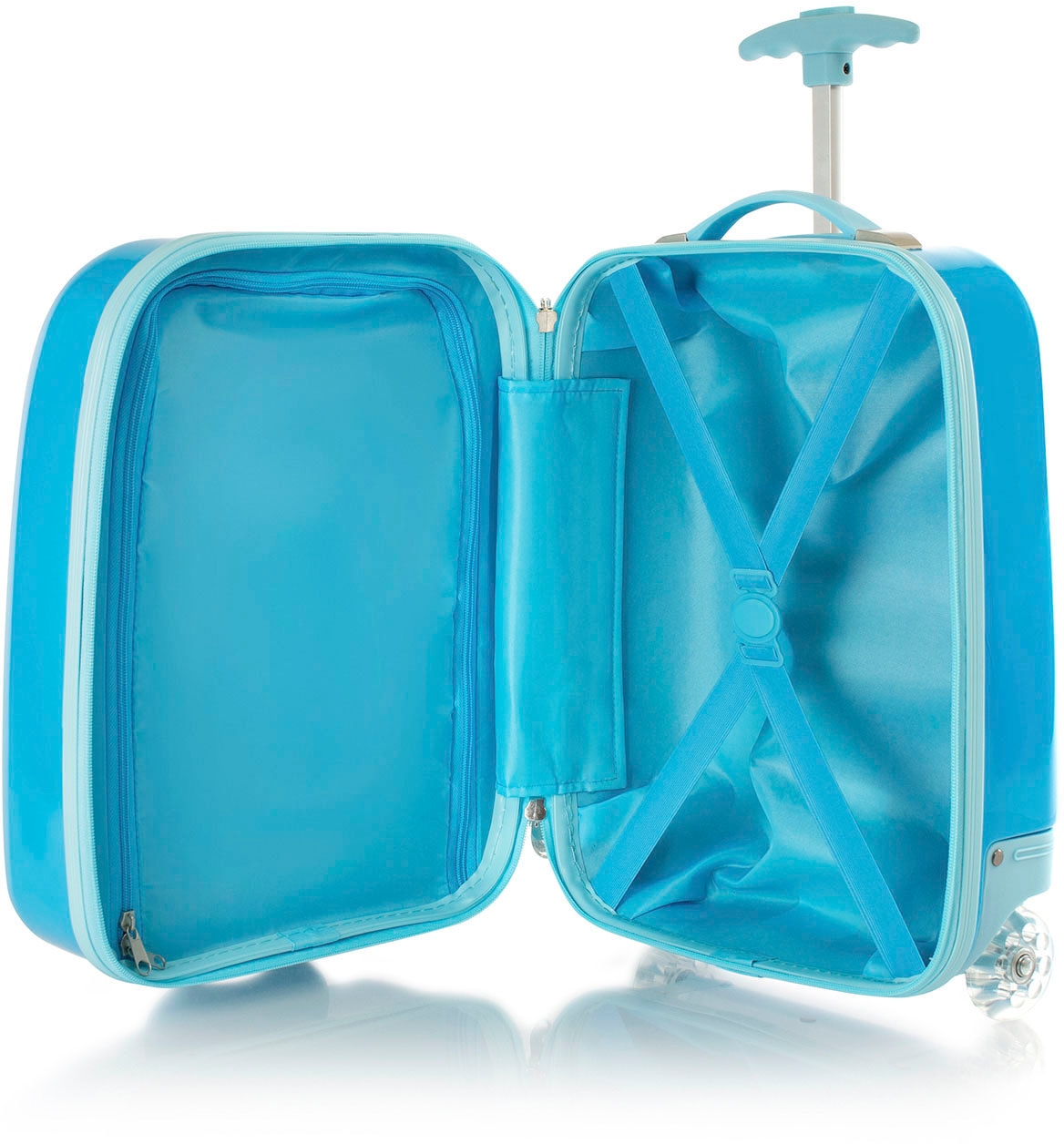 Heys Kinderkoffer »Paw Patrol hellblau, 46 cm« 26 l 2 Rollen Heys x Joachim Llambi Kindertrolley Handgepäck-Koffer