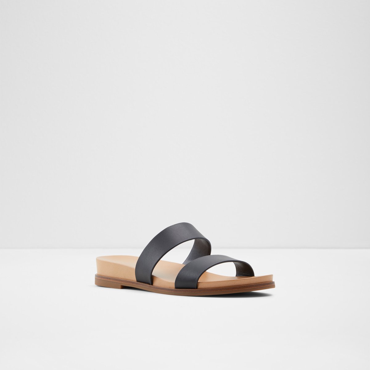 Aliawen Black Women Flat Sandals