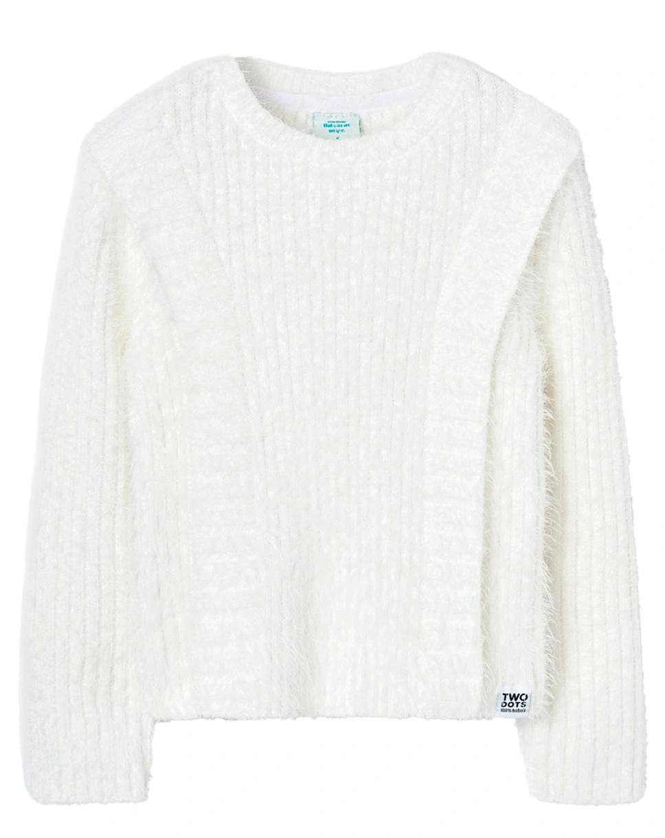Strickpullover FRANSEN in weiß