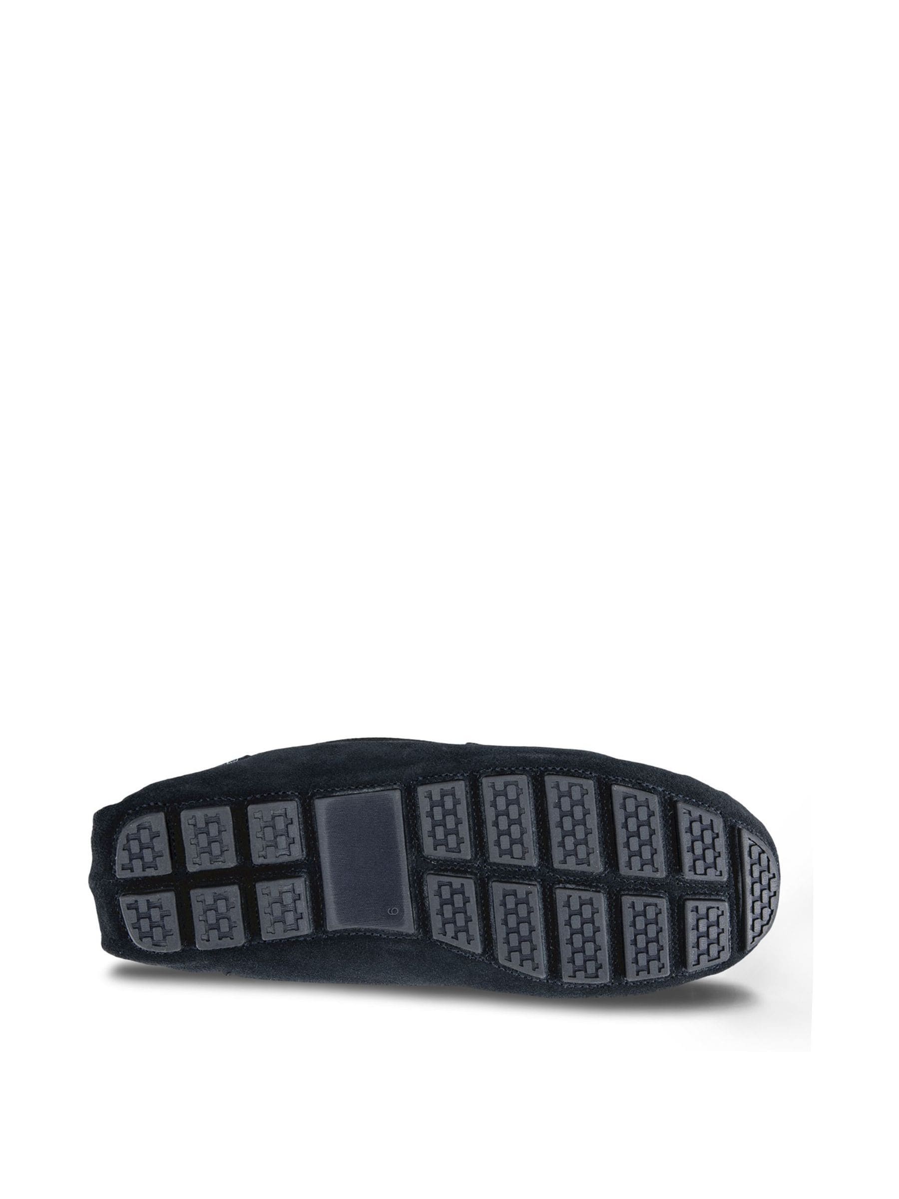 Blauw - Totes Isotoner Mens Suede Moccasin With Water Repellency
