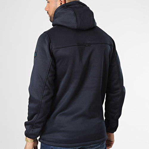 Veste Zippée Capuche Limelight Bleu Marine