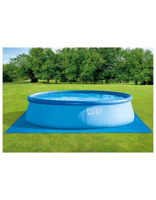 Intex Grondzeil Zwembaden - Grondzeilen - 472x472 cm Blauw