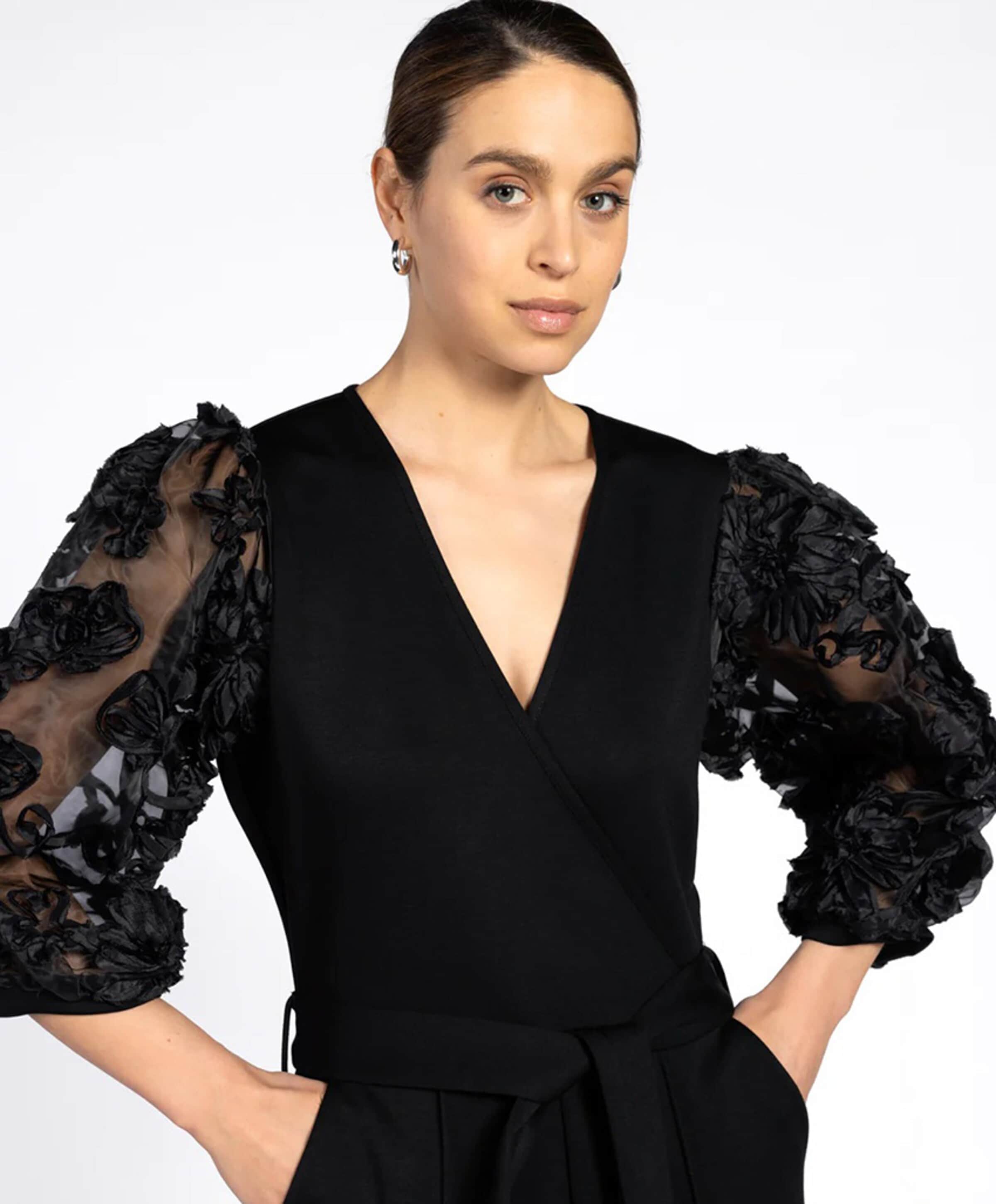 Aaiko LIZETH VIS 436 dames jumpsuit zwart