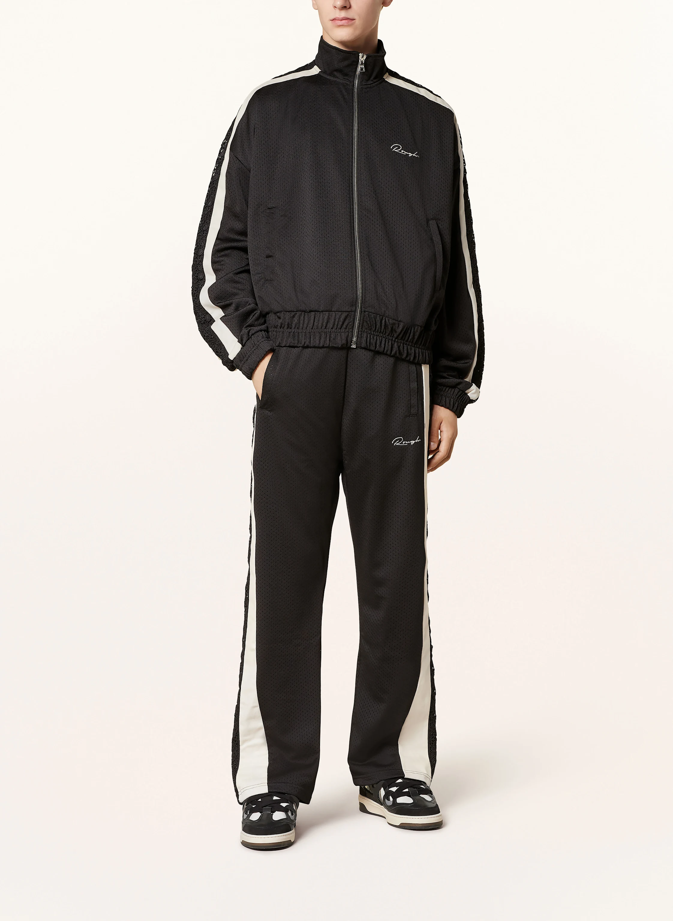 rough. Blouson mit Spitze