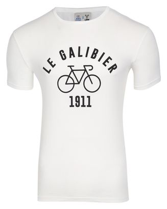 T-Shirt Manches Courtes LeBram & Sport d'Epoque Le Galibier Marshmallow / Blanc