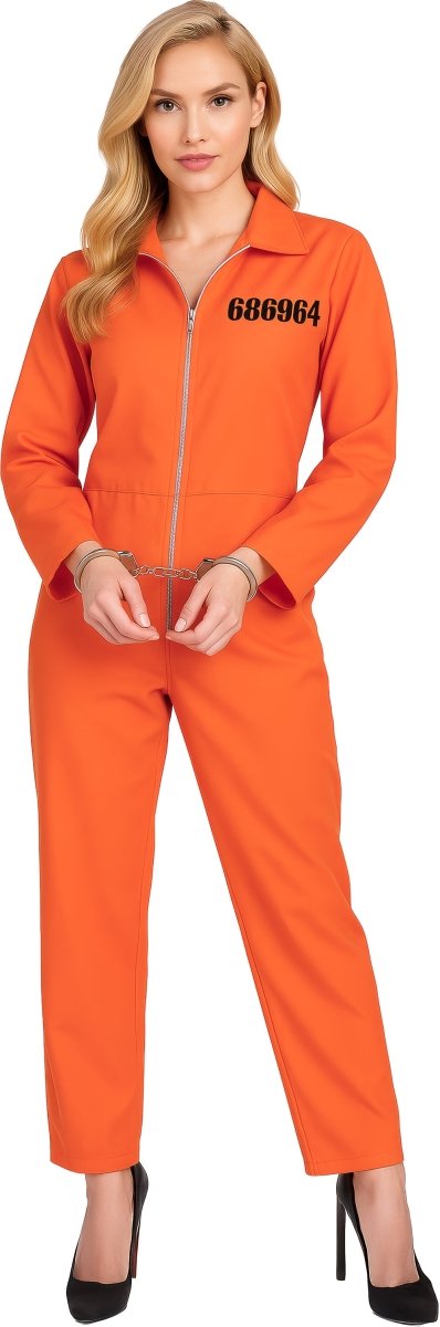 Boevenpak Oranje Dames Jumpsuit