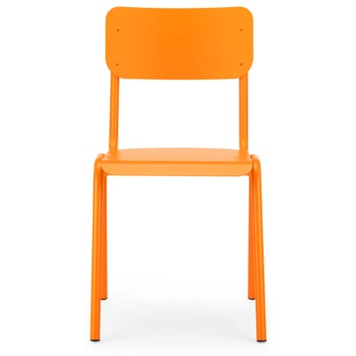 Stuhl Alu 2, Reinorange RAL 2004