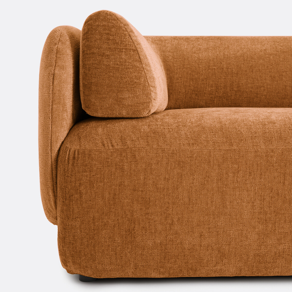 LA REDOUTE INTERIORS<br>Banco, 3-zit, dik fluweel, Méridiano