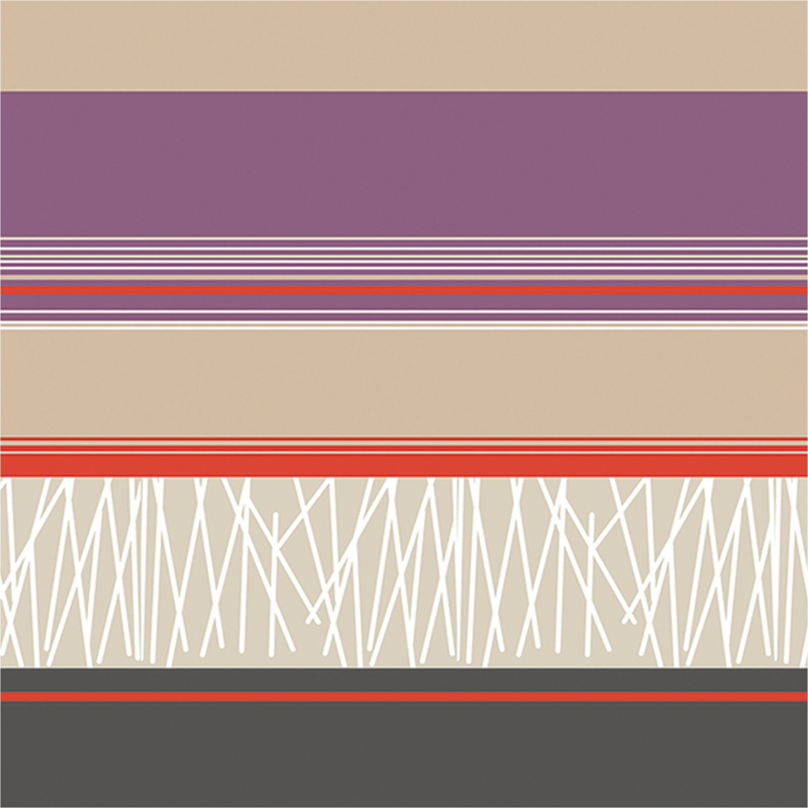 Bettwäsche mit Streifen 200x210 2x65x65 Bettanzug Fra