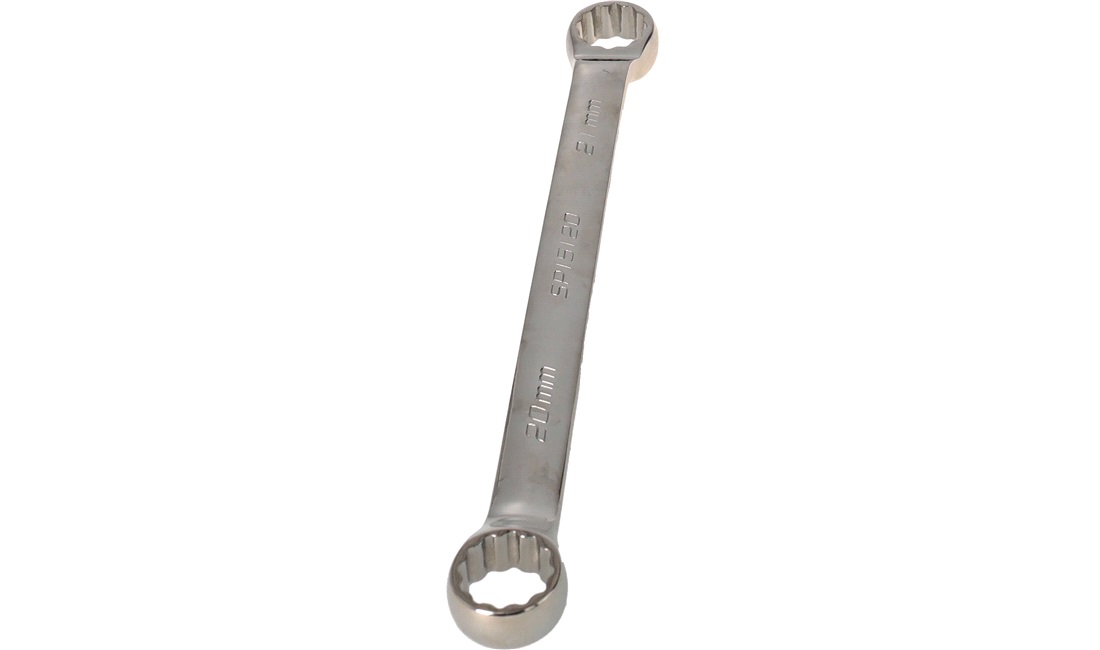 Ringnøgle 20x21mm 40grader - SP Tools