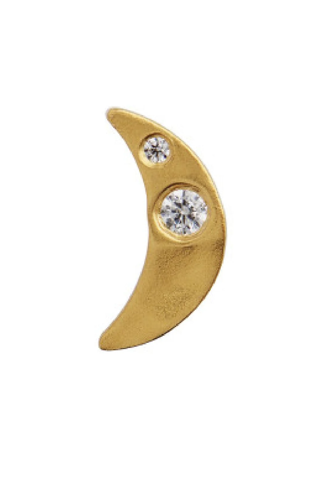 Stine A Petit Bella Moon Earring Goldenen