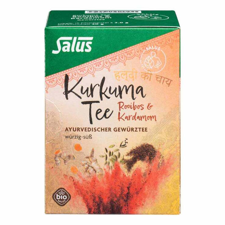 Kurkuma Tee Rooibos & Kardamom Bio Salus Fbeutel , 15 St
