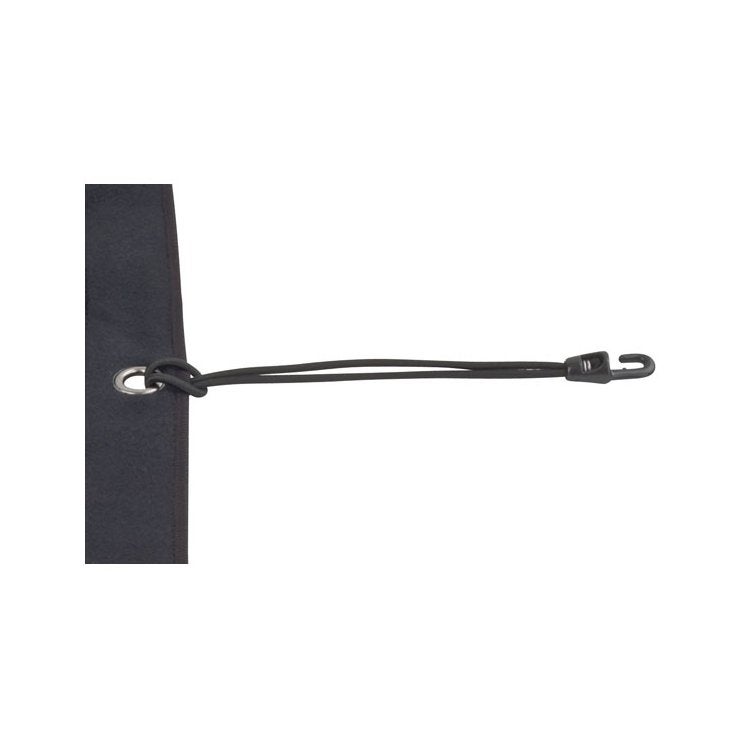 Showtec Shock cord zwart 22 cmvoor spandoeken