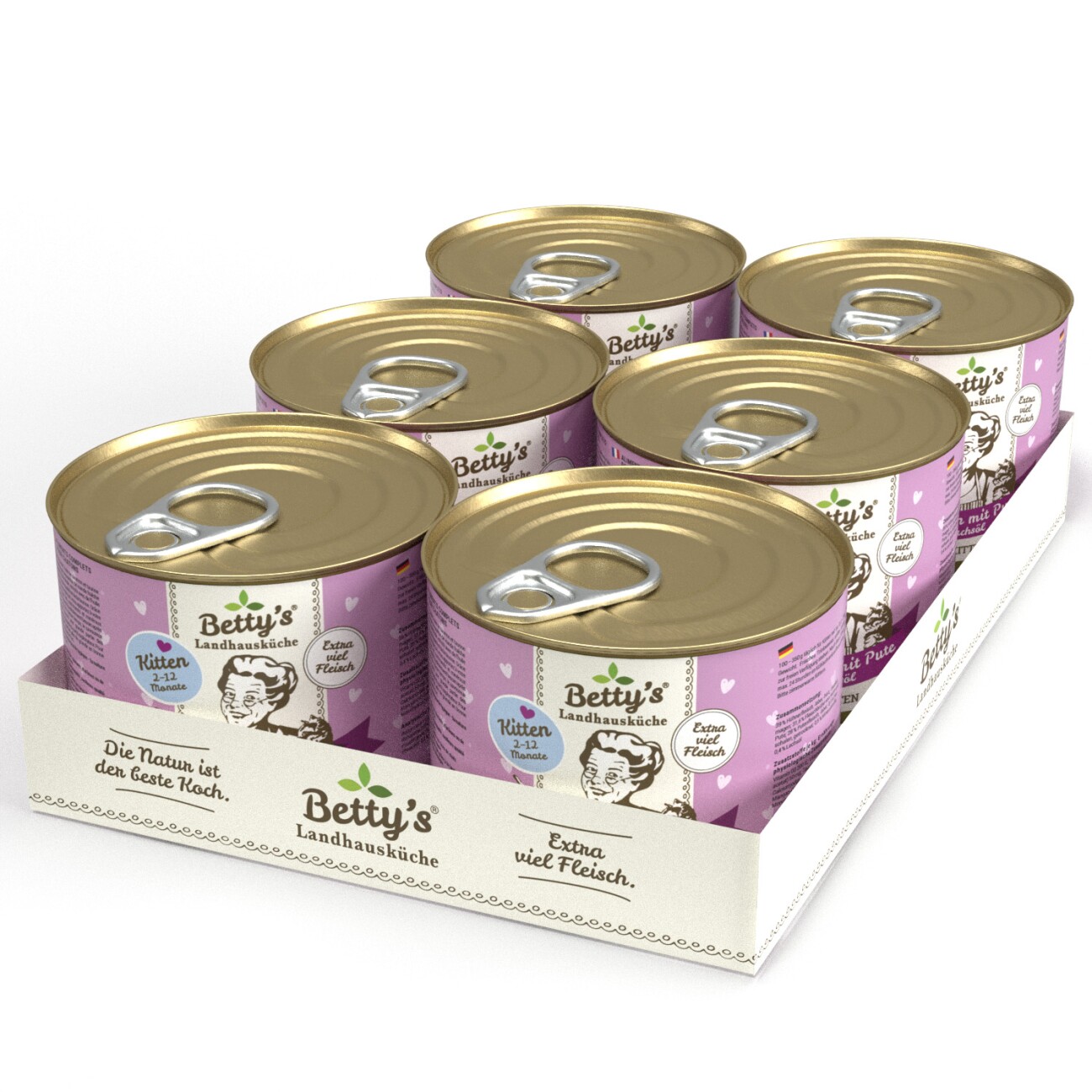Betty's Landhausküche Kitten 6x200 g