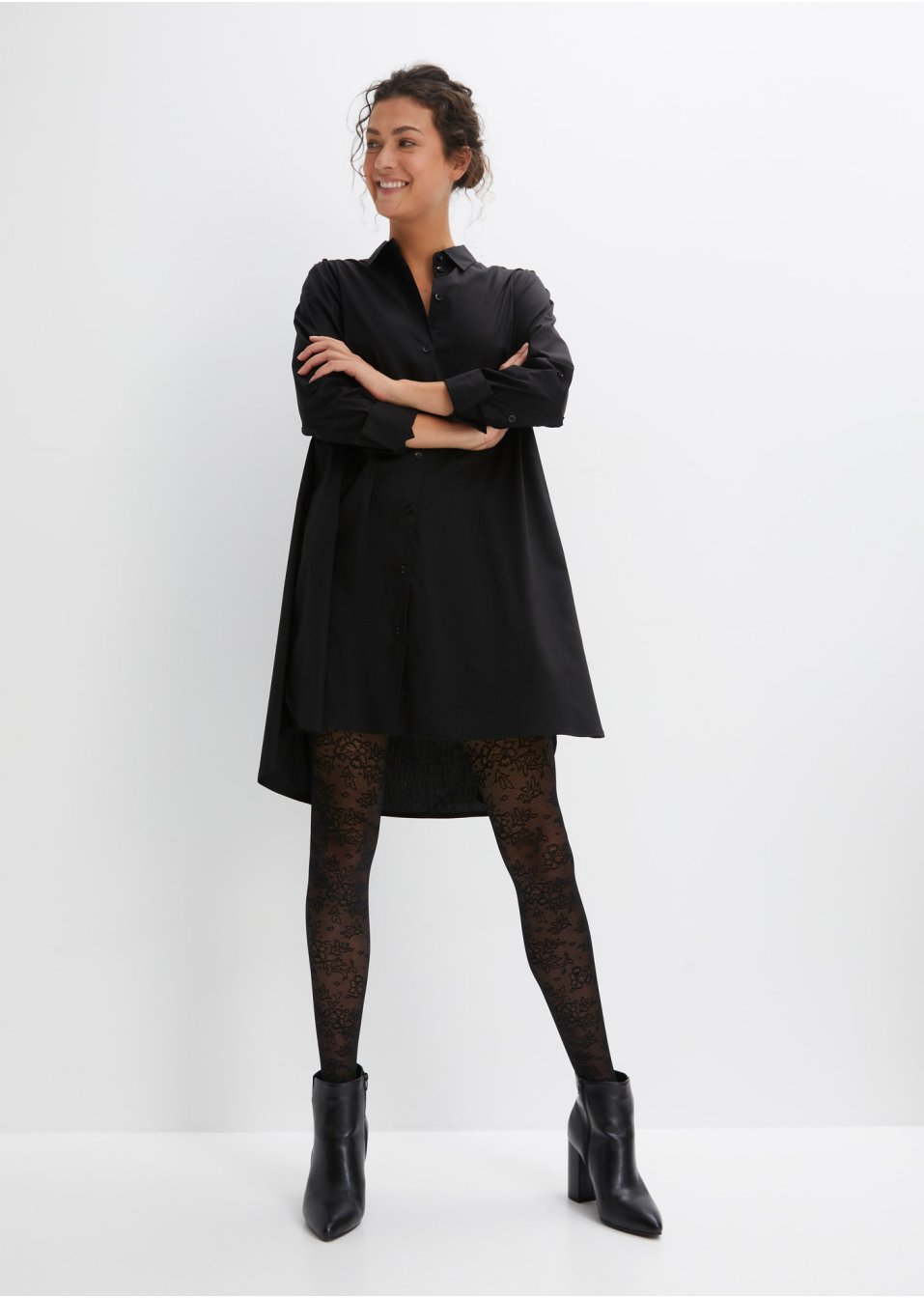 Collant 70 den en dentelle