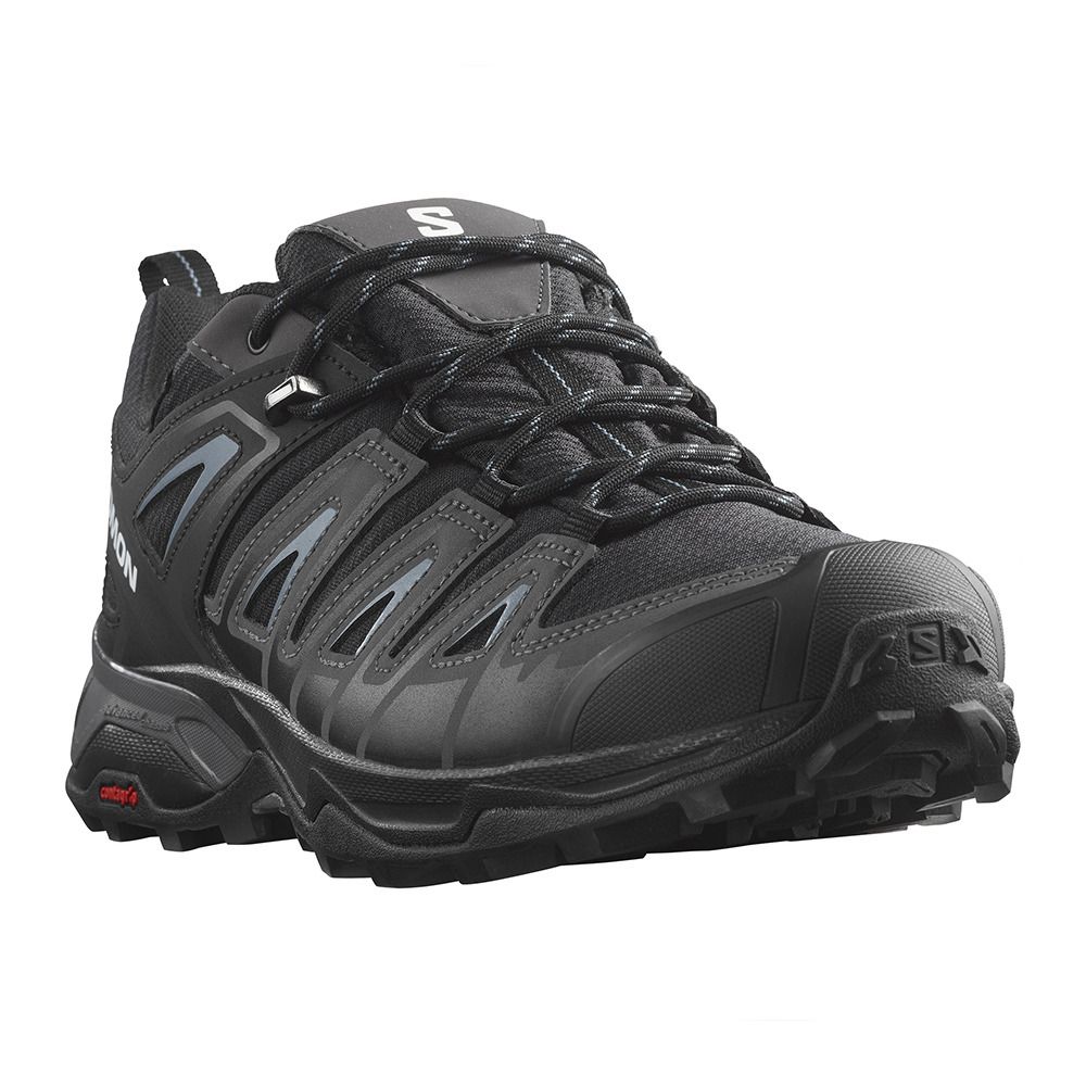 Salomon X ULTRA PIONEER GTX - Chaussures randonné Homme black/magnet/bluesteel