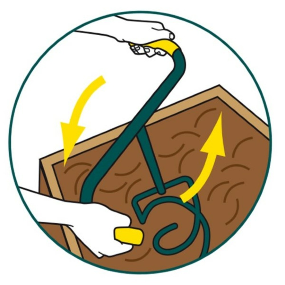 Aérocompost naturovert - mélangeur pour compost