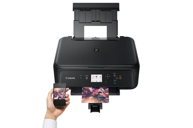 Canon Pixma TS8750 farveblæk 3-i-1 printer (sort)