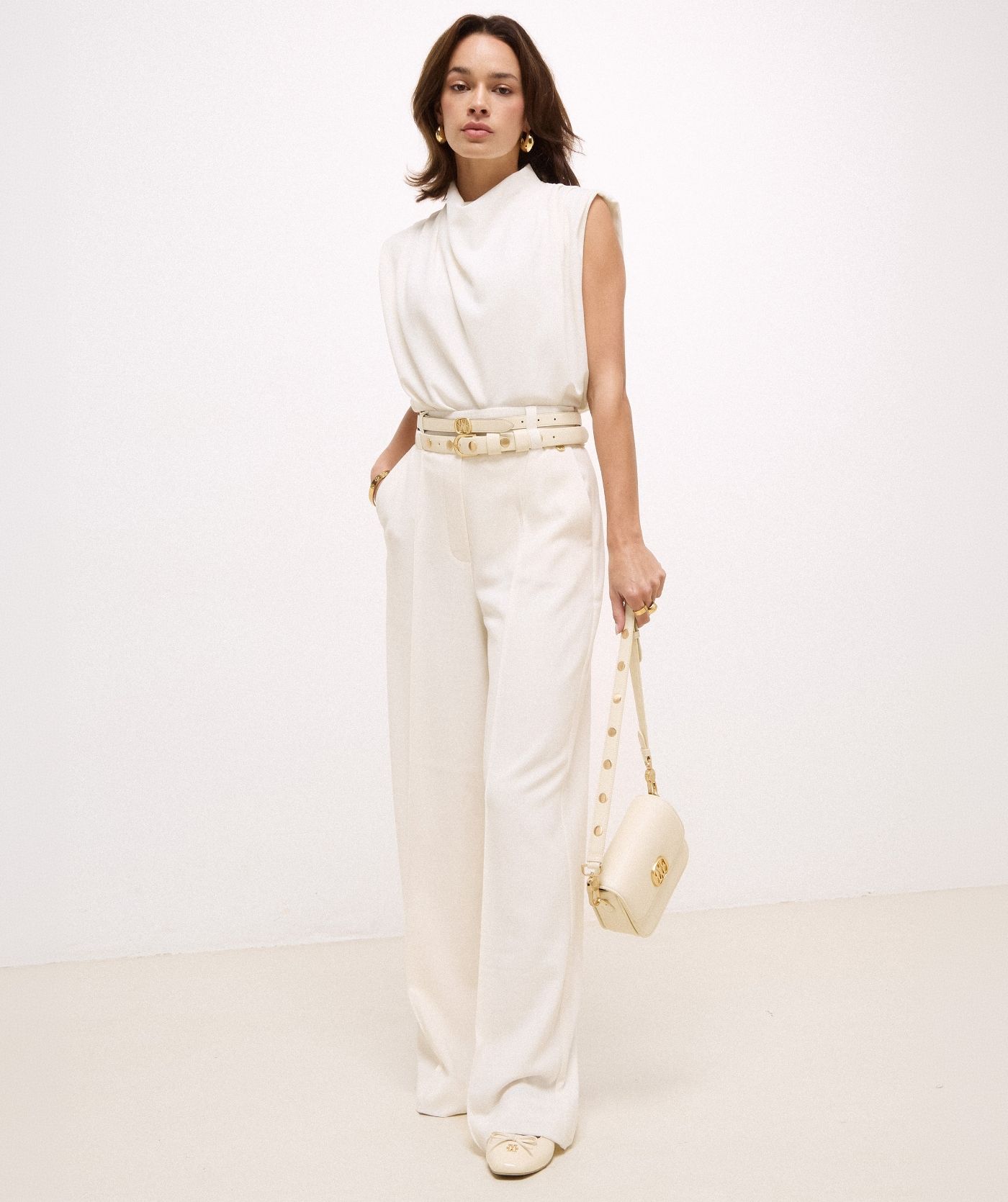 JV-NOÉ tas - creme white