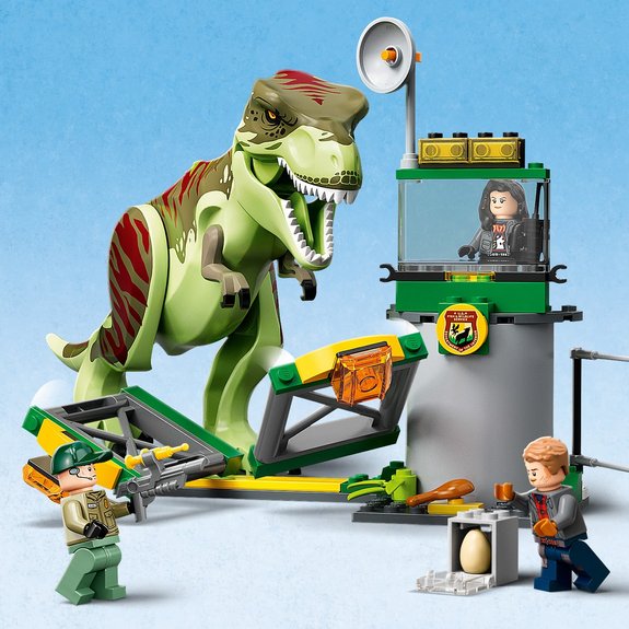 Evasion du T-rex LEGO Jurassic World 76944