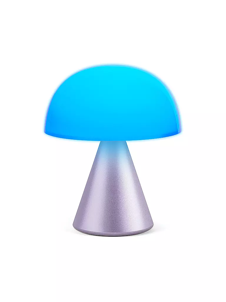 LEXON LED Lampe MINA M 11cm Silver silber