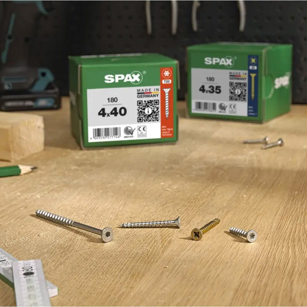 SPAX SENKHODE GUL 5X30, S 15 STK