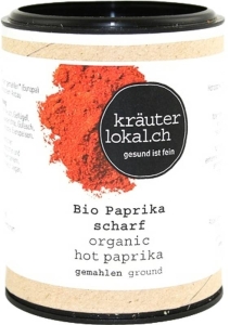 Kräuterlokal Paprika scharf Bio gemahlen, 60 g