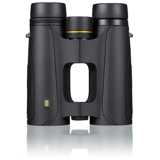 Binóculos National Geographic 8x42 Bak4 Ultra Bright com roda de foco central, estojo e alça.