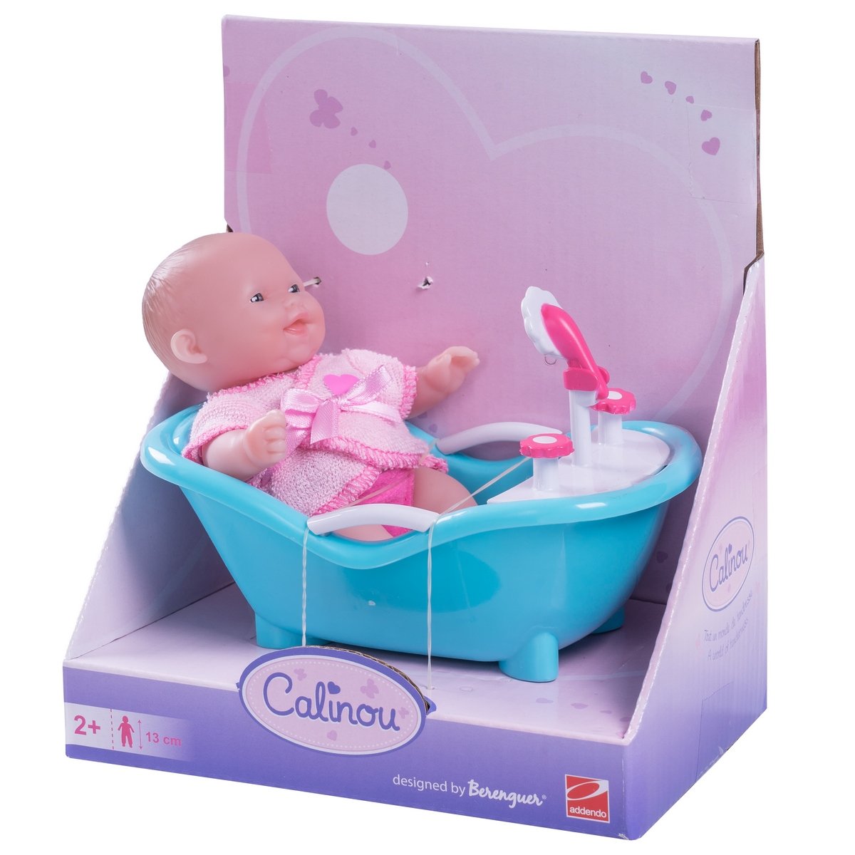 Poupon Calinou 13 cm + Accessoires