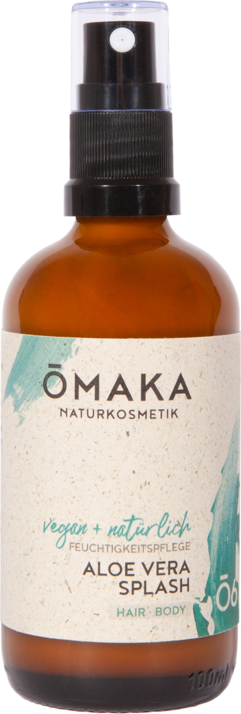 ŌMAKA Naturkosmetik  Ō6 Aloe Vera Splash, 100 ml