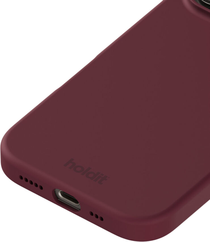 HoldIt Silicone Case iPhone 16 Pro Rød
