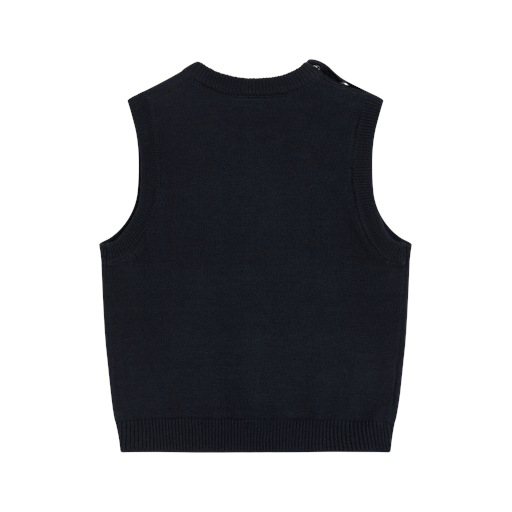 Hust & Claire Perry Vest, Navy, 92 cm
